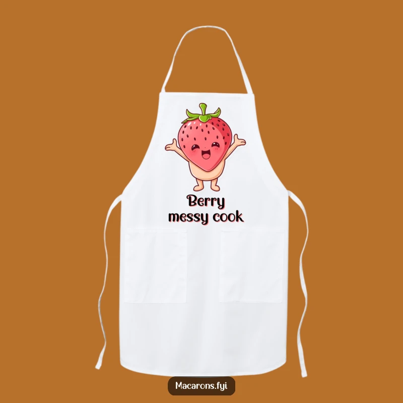 Funny Hugging Macaron Apron - Cook with Sweet Love!