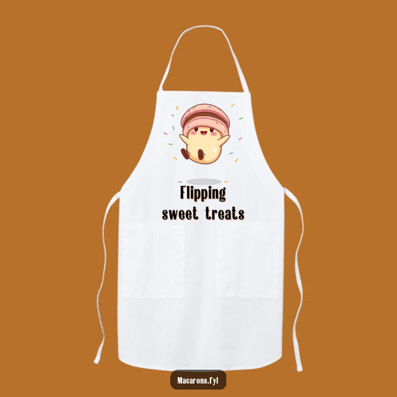 Funny Macaron Cartwheel Apron: Cook Up Smiles with This Hilarious Kitchen Accessory