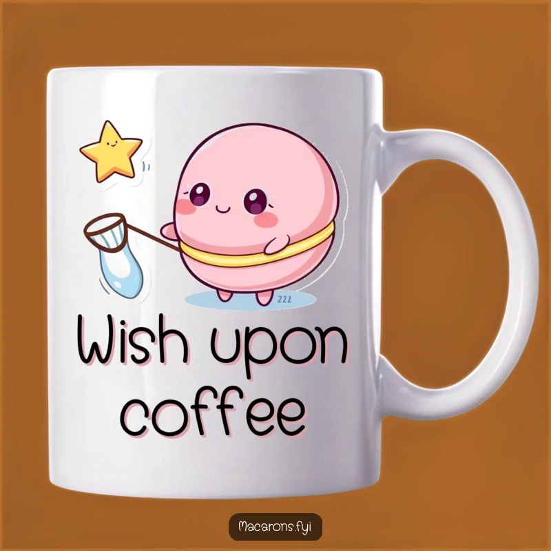 Funny Macaron Star Catcher Mug: Dreamy and Sparkling Gift