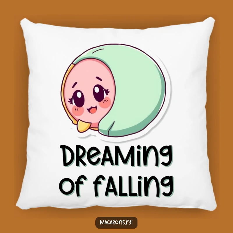Funny Macaron Tumbling Pillow: Cozy Up with Surprise for Hilarious Comfort