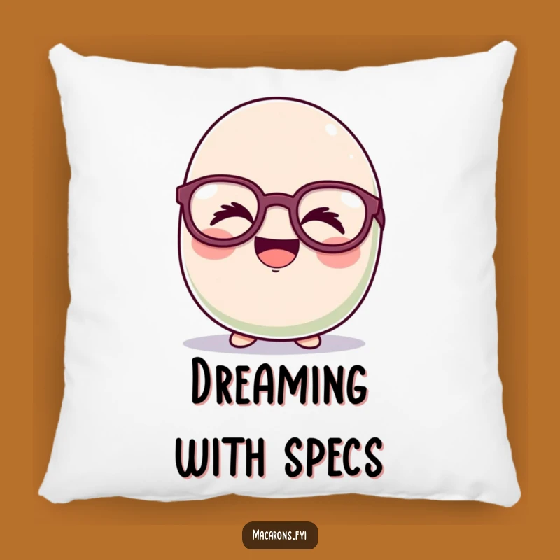 Funny Giggling Macaron Pillow: Huggable Humor for Your Home