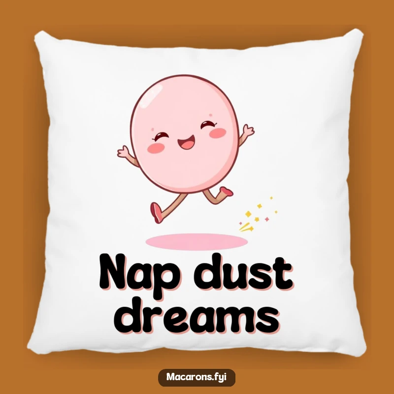 Funny Macaron Skip Pillow: Cuddle Up with Sweetness and Laughter