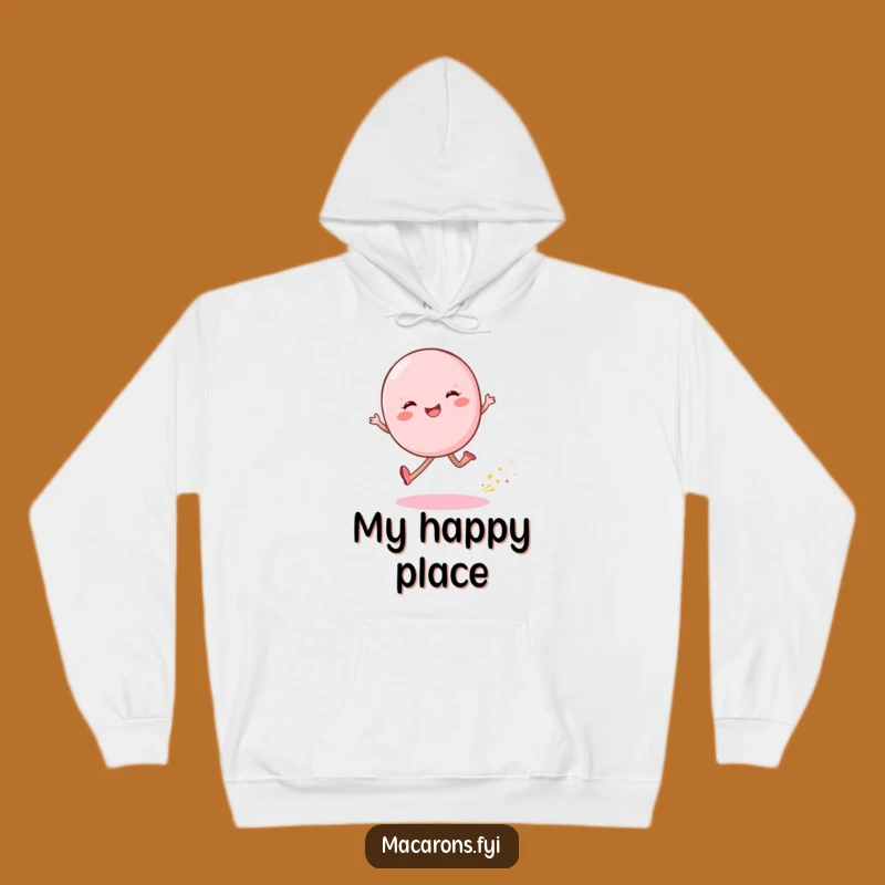 Cozy Funny Macaron Skip Hoodie: Warmth and Whimsy with a Hilarious Touch