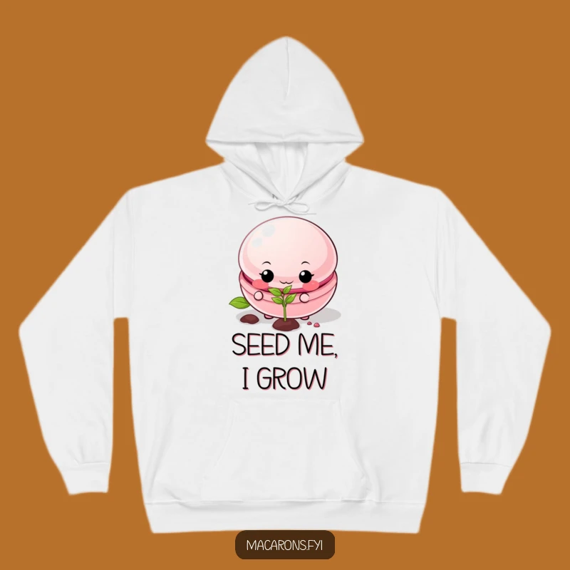 Funny Macaron Gardener Hoodie: Cozy Mischief Planting Hilarious Sweatshirt