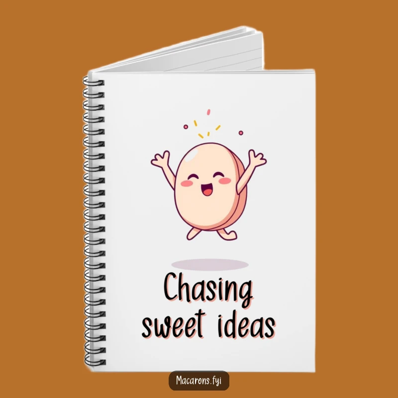 Funny Macaron Sprinkle Leap Notebook: Jot Down Sweet Ideas!