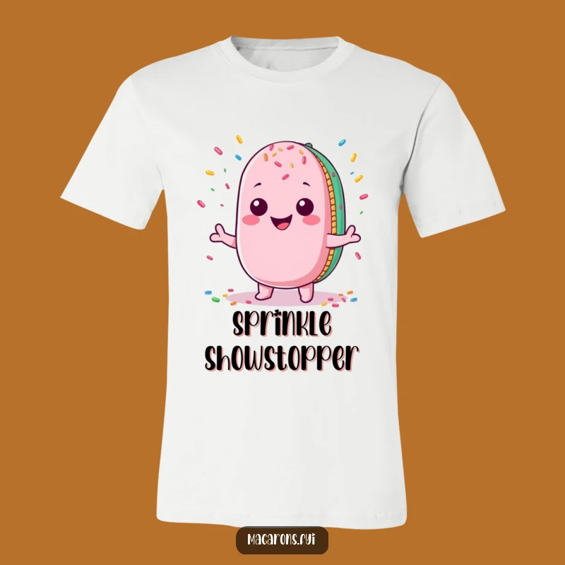 Funny Kawaii Macaron Juggling T-Shirt: Sprinkled with Joy, Great Gift